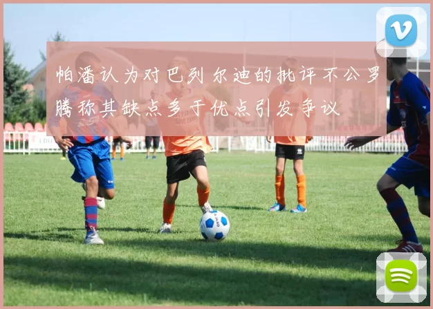 帕潘认为对巴列尔迪的批评不公罗腾称其缺点多于优点引发争议